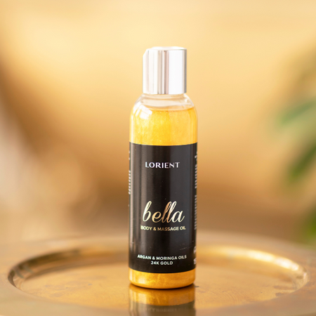 Bella olejek do pielęgnacji ciała 24K Gold